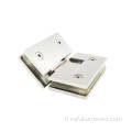 Frameless glass shower door hinges